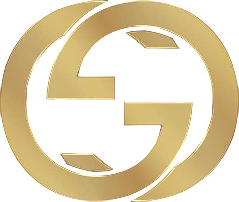 gold gucci logo transparent.